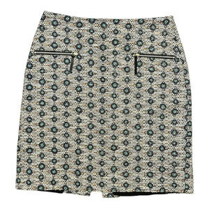Boss Orange Women’s Wool Blend Pattern A-Line Mini Skirt Size 4 90s Y2K